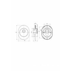 Броненакладка DEF 4825 eco CP ХРОМ