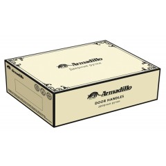 Дверная ручка на розетке Armadillo (Армадилло) Silvia CL1 SILVER-925/LWP-109 Серебро 925/беж фарфор