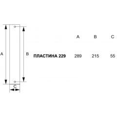 Дверная ручка 102/229 Wc Veronica Матовая бронза